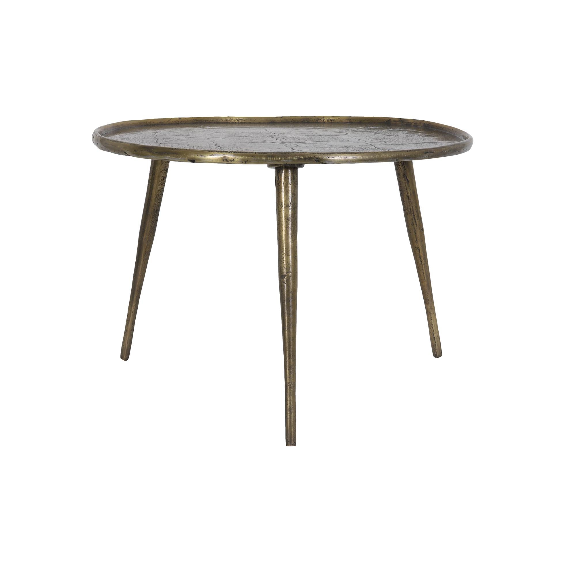 Light & Living bijzettafel Babina - brons - Ø59cm