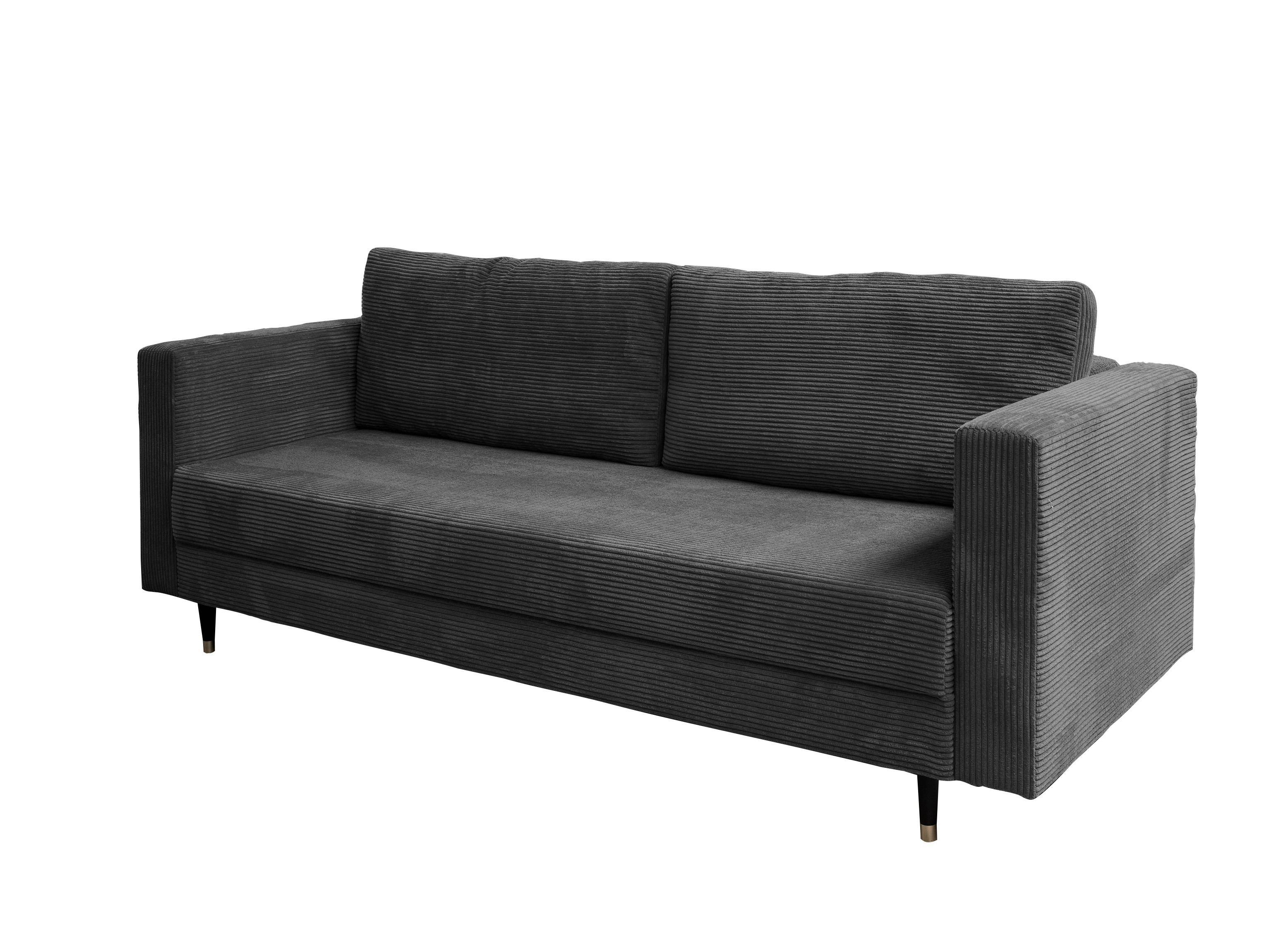 Sofa SONTI rozkładana w tkaninie poso- szara