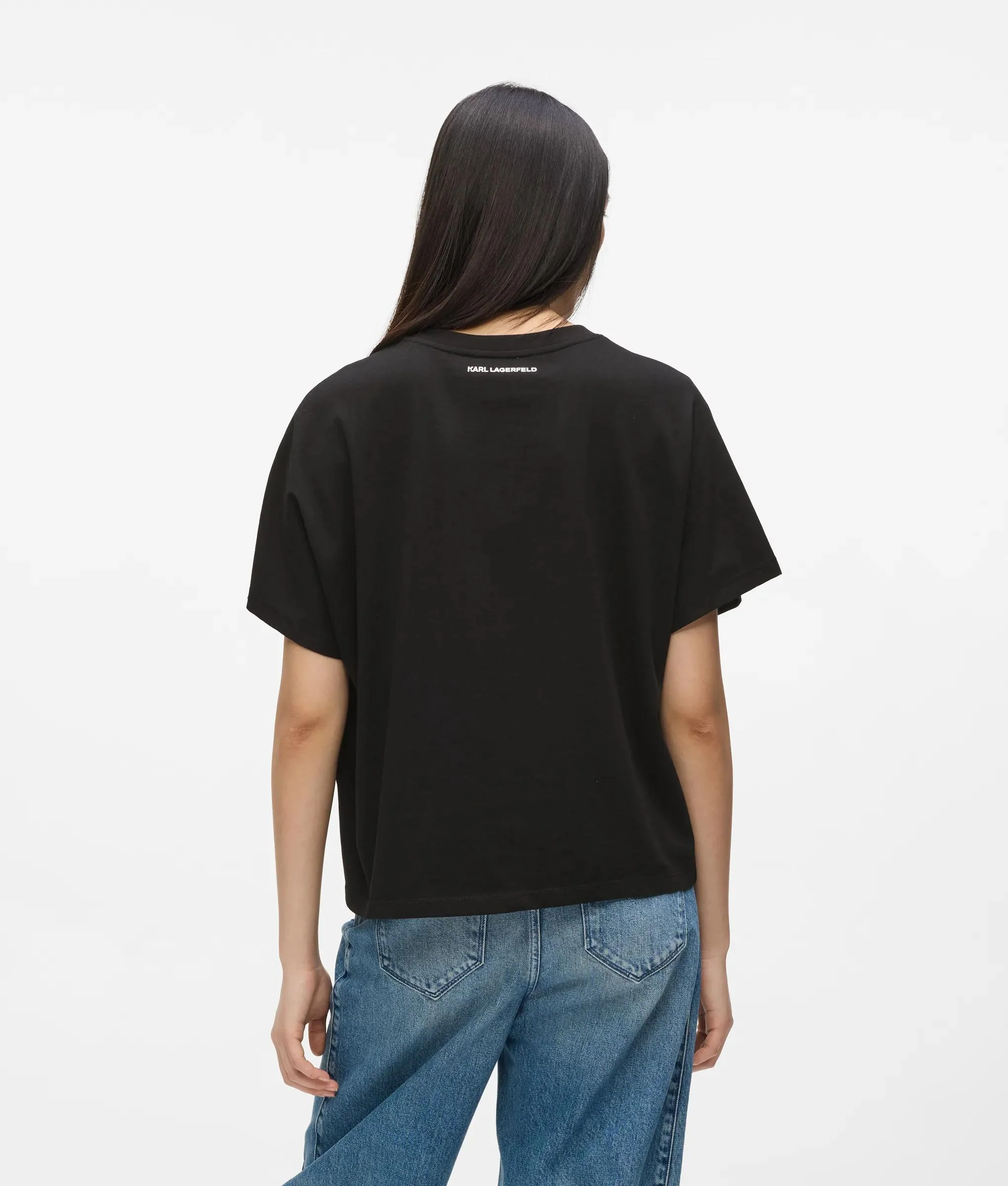 T-shirt à détail corde Signature