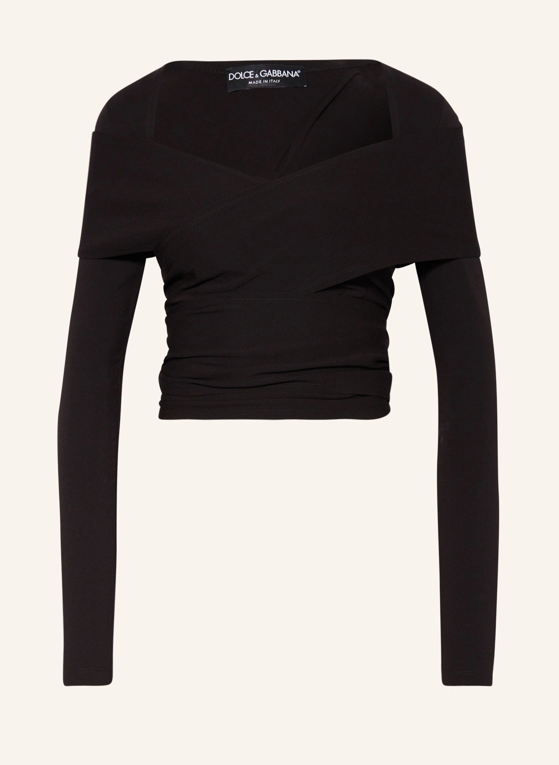 DOLCE & GABBANA Cropped-Shirt