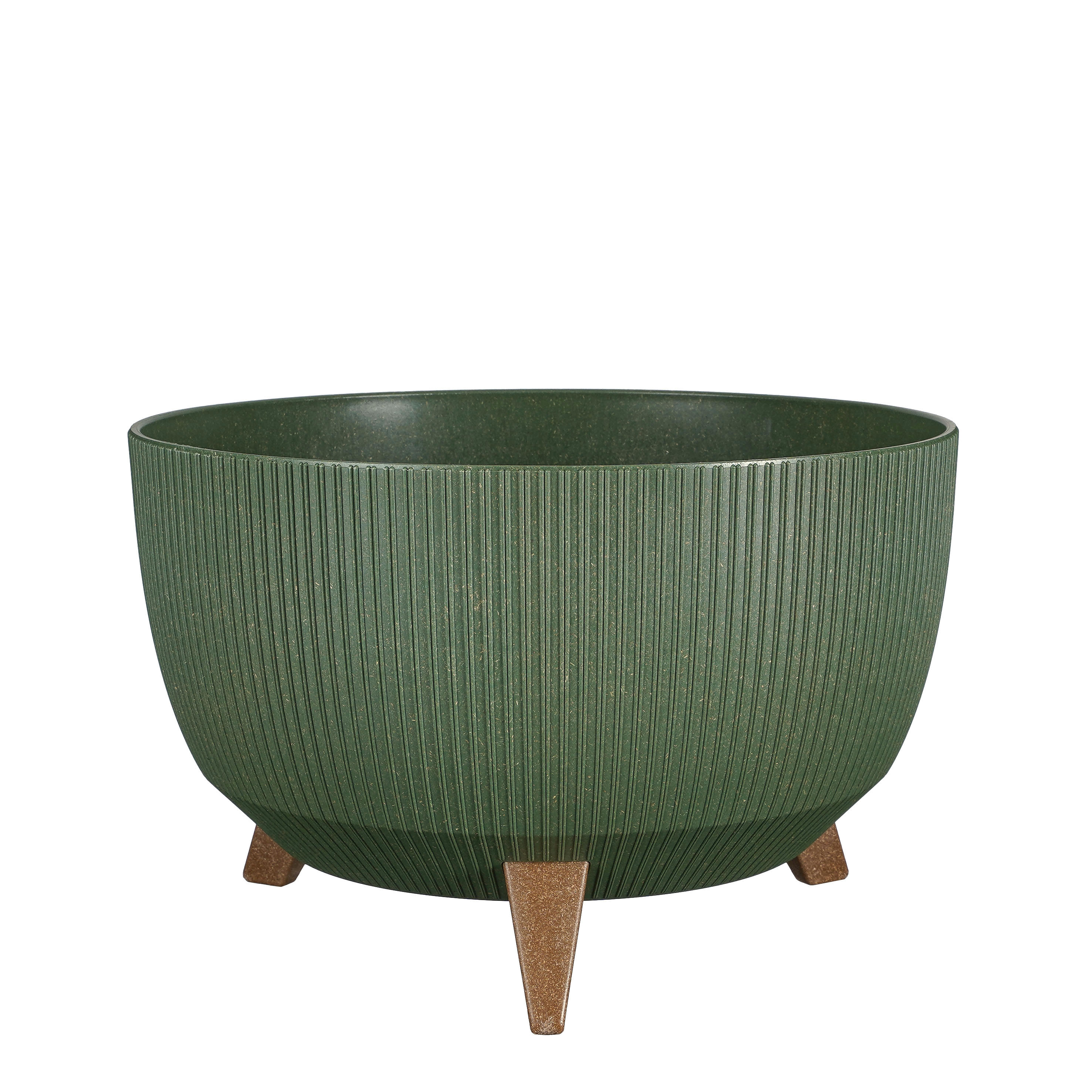 DOPPIO - Cache-pot avec pieds vert D40