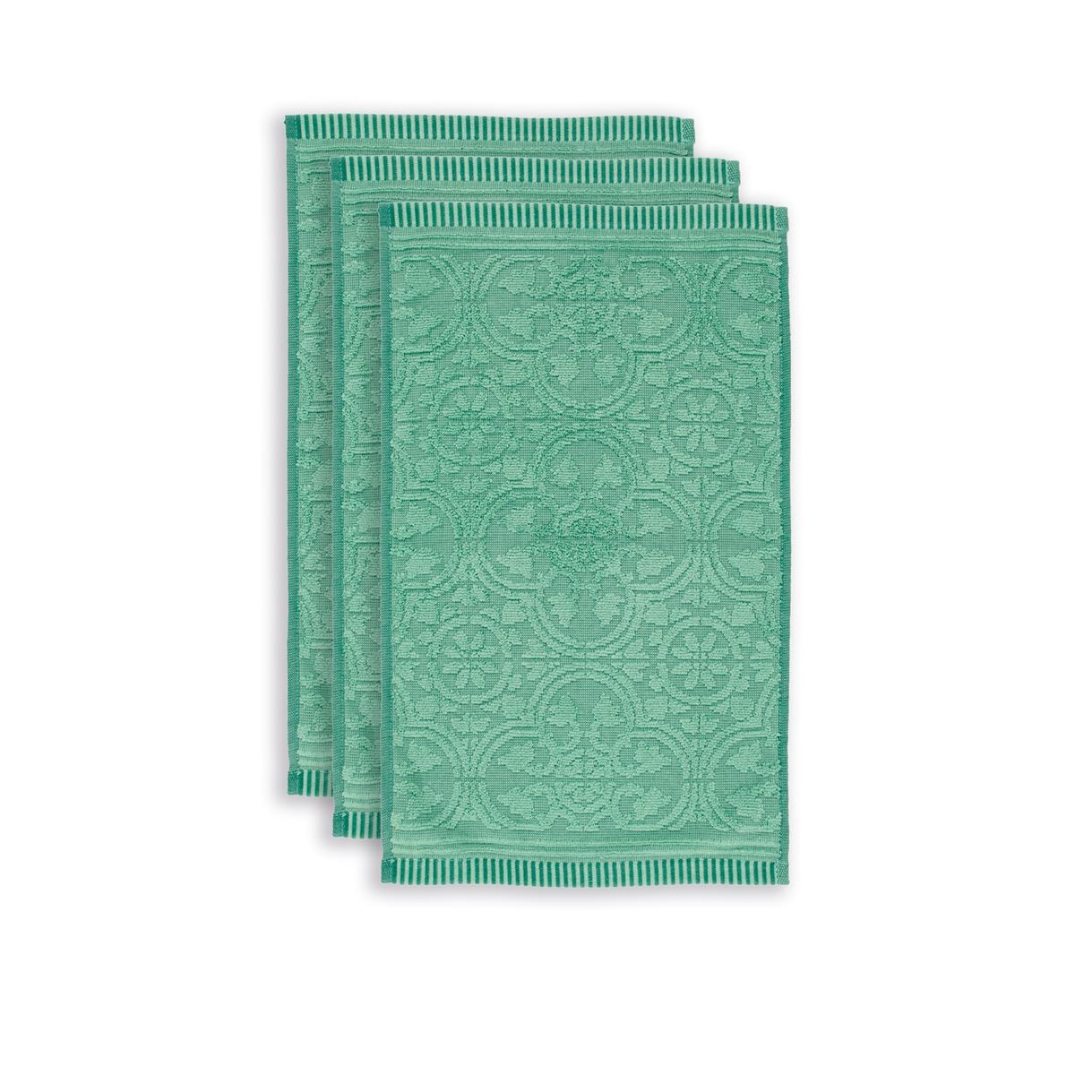 Pip Studio gastendoek Tile de Pip - 30x50 cm - groen