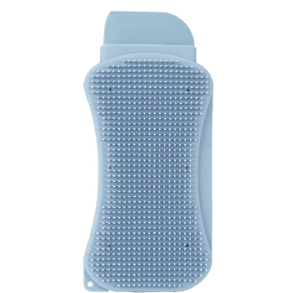 éponge silicone 3 en 1 raclette grattoir L. 16,5 cm