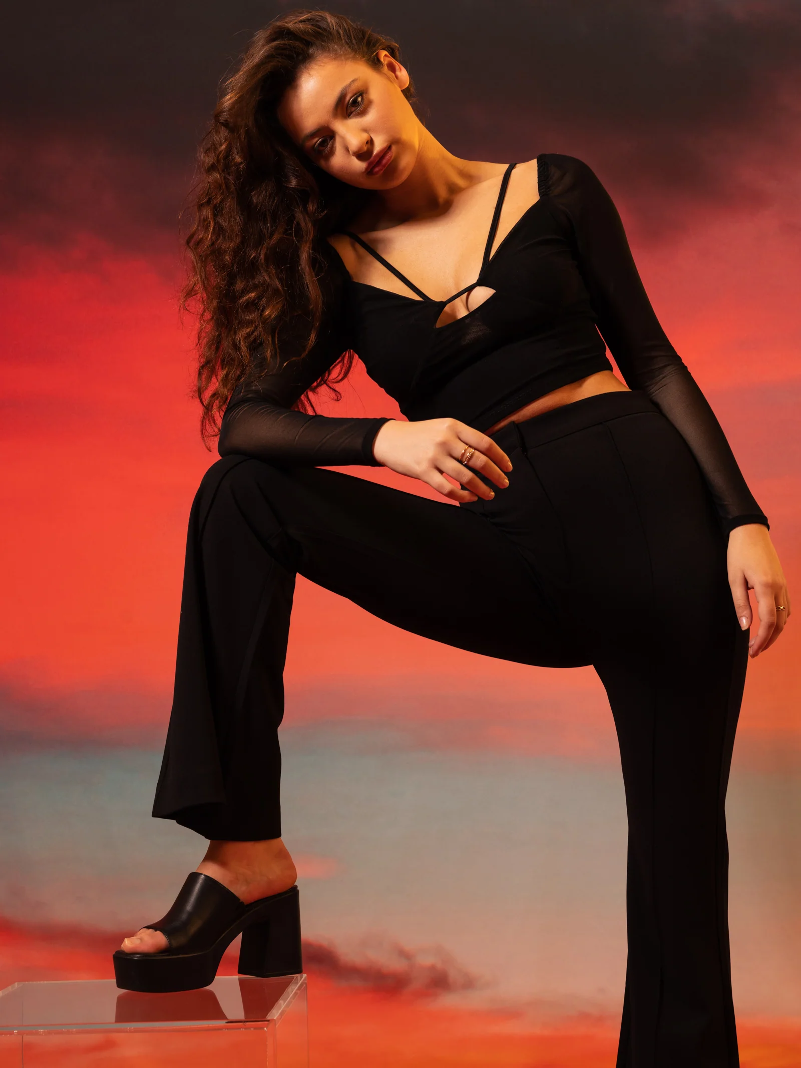 Azaria Mesh Top