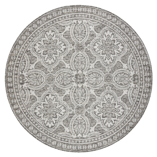 Dywan SZNURKOWY SIZAL LOFT 21193 BOHO kość koło 120 cm