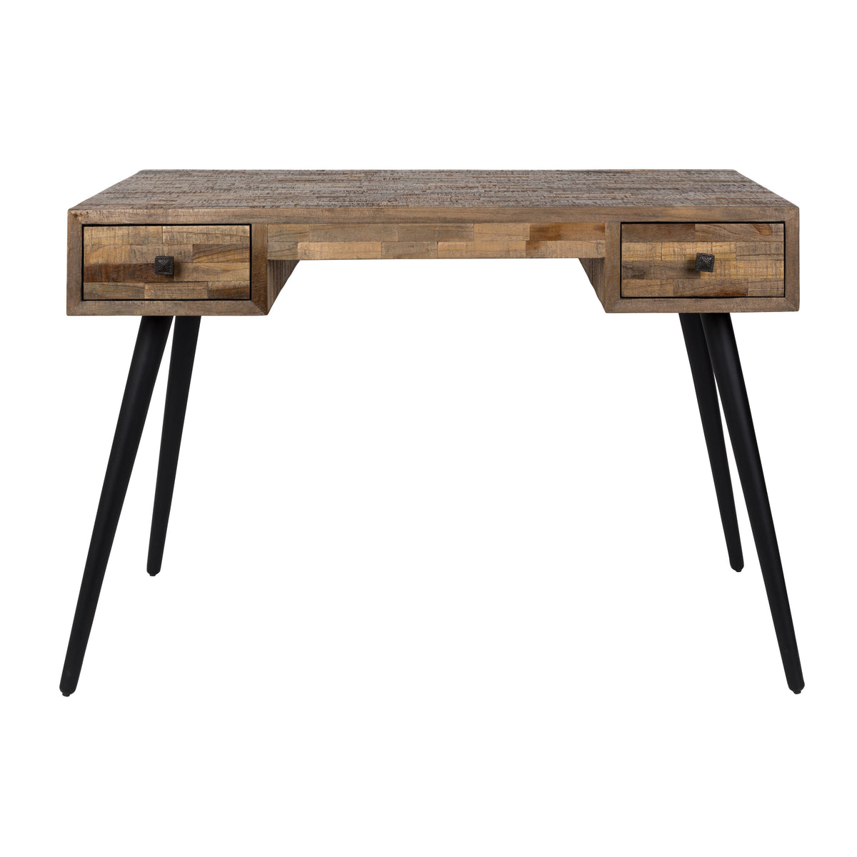 Housecraft Living Leo Bureau/ Secretaire 113x55,5 cm Teakhout Bruin