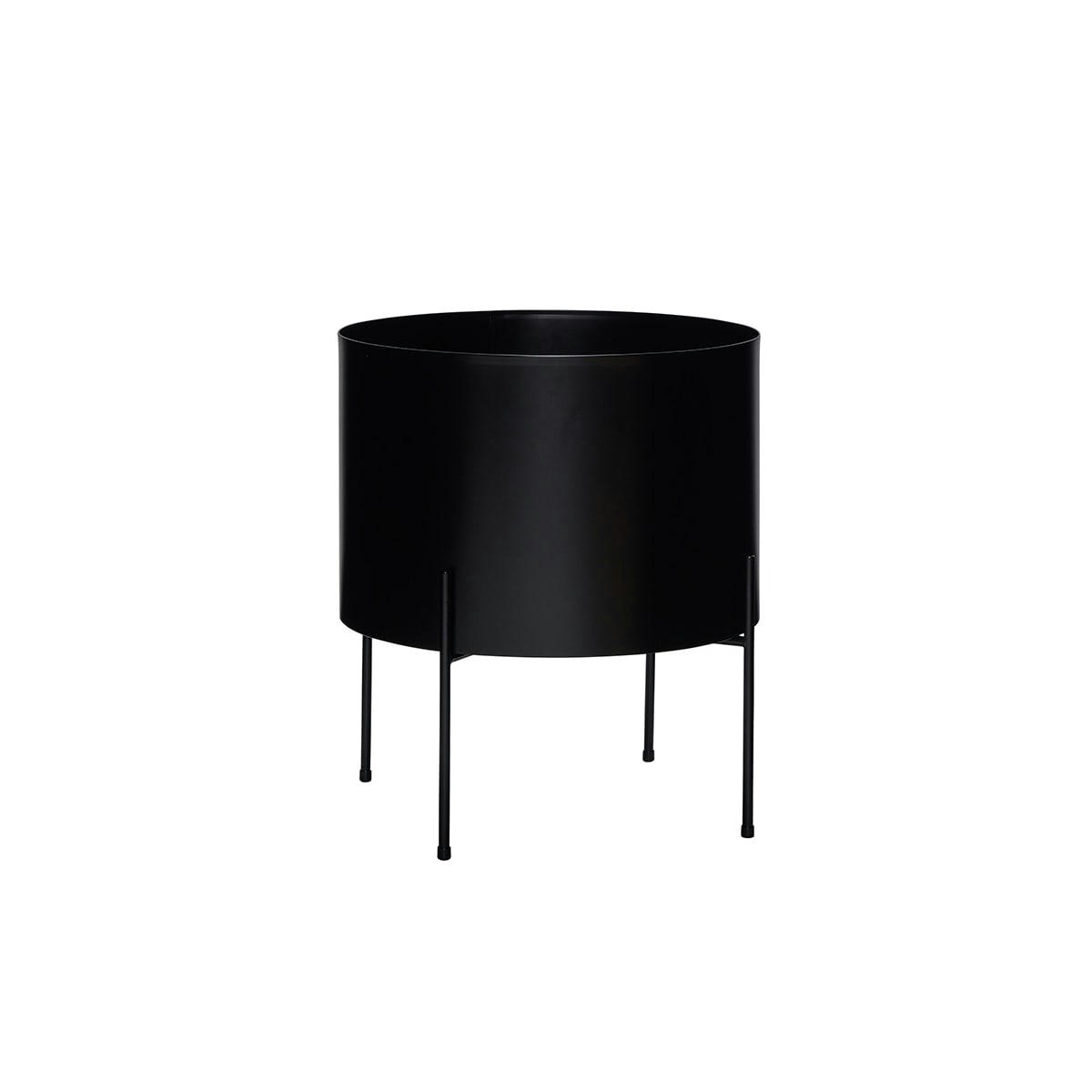 AIRY - Jardinière en fer noir