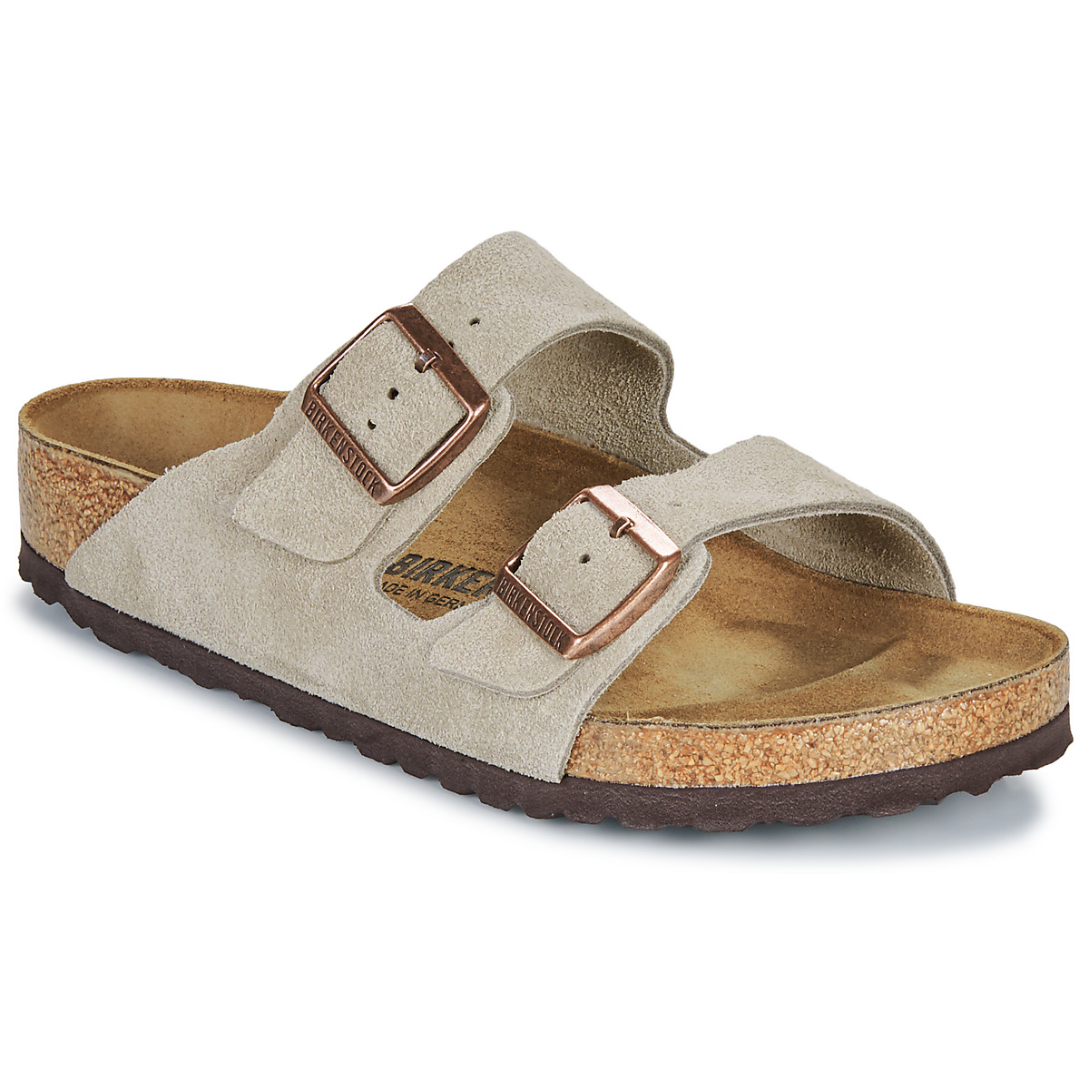 BIRKENSTOCK - Arizona - Suede / Taupe / Regular