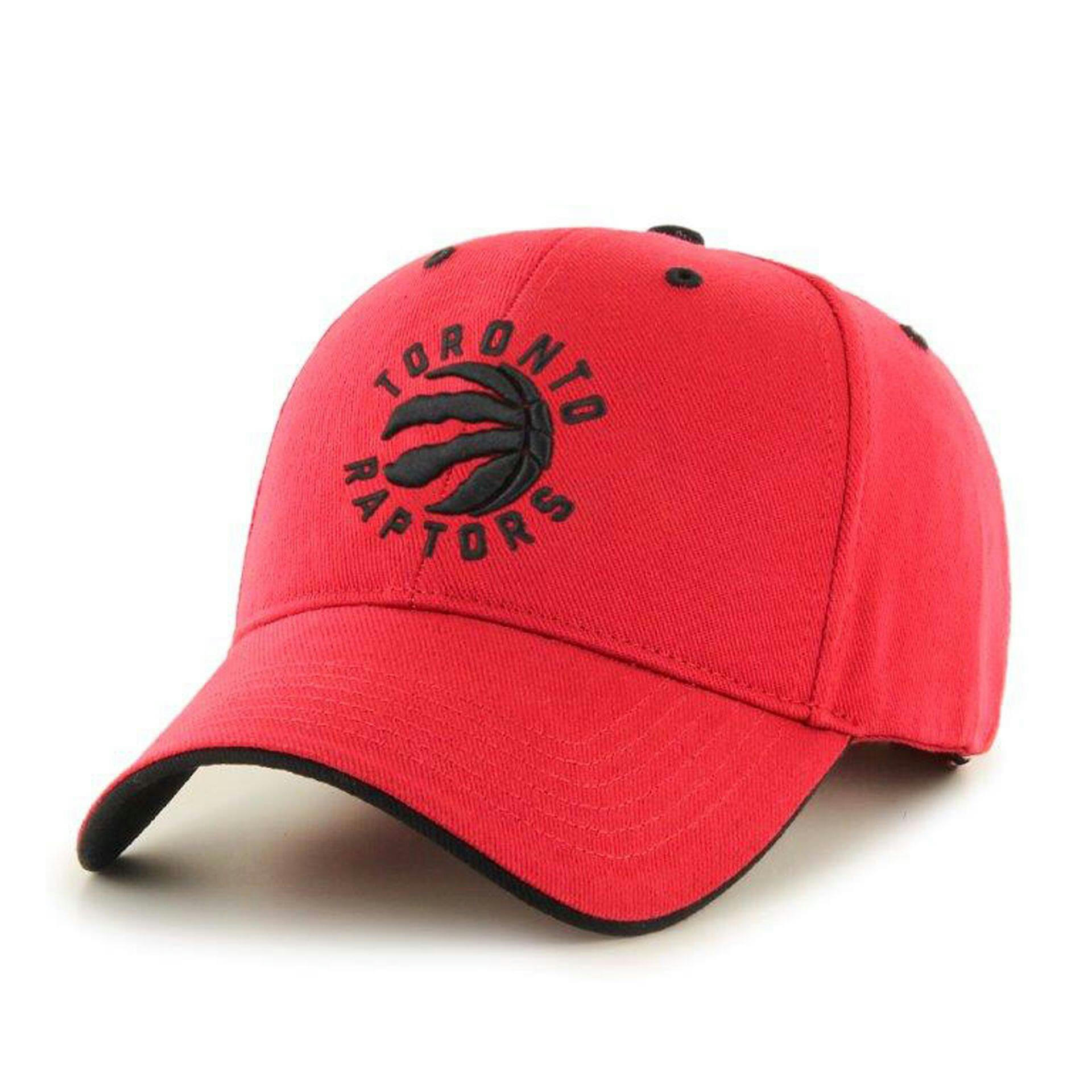 NBA Toronto Raptors Youth Kids' Adjustable Cotton Twill Baseball Cap/Hat, Red