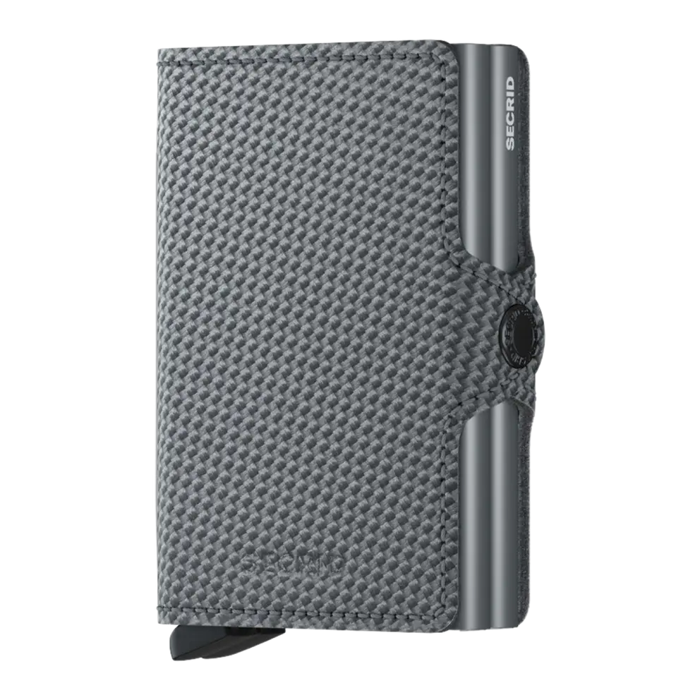 Kabeletui Twinwallet-Carbon