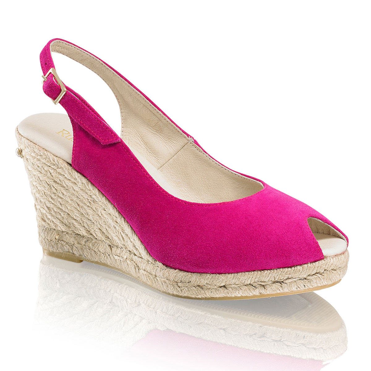 Russell & Bromley CANDYFLOSS Peep Toe Espadrille