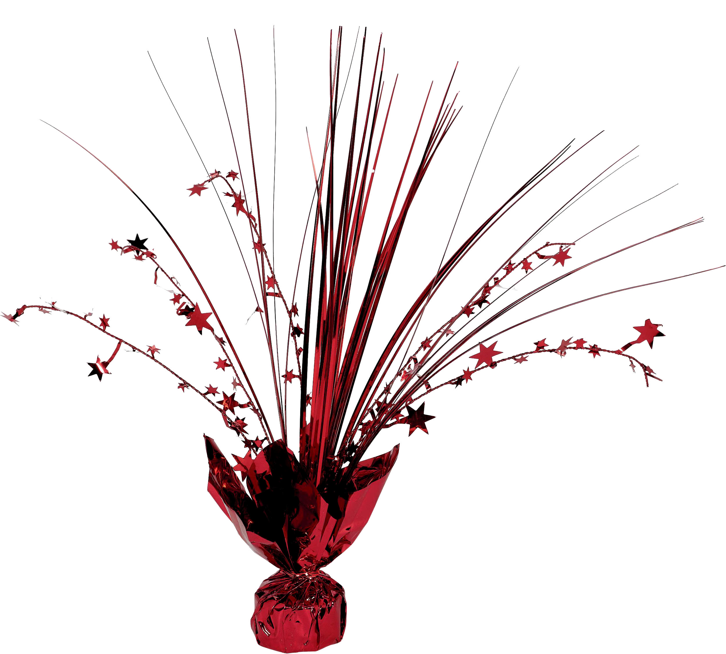 Spray Centerpiece, 12-in, Red