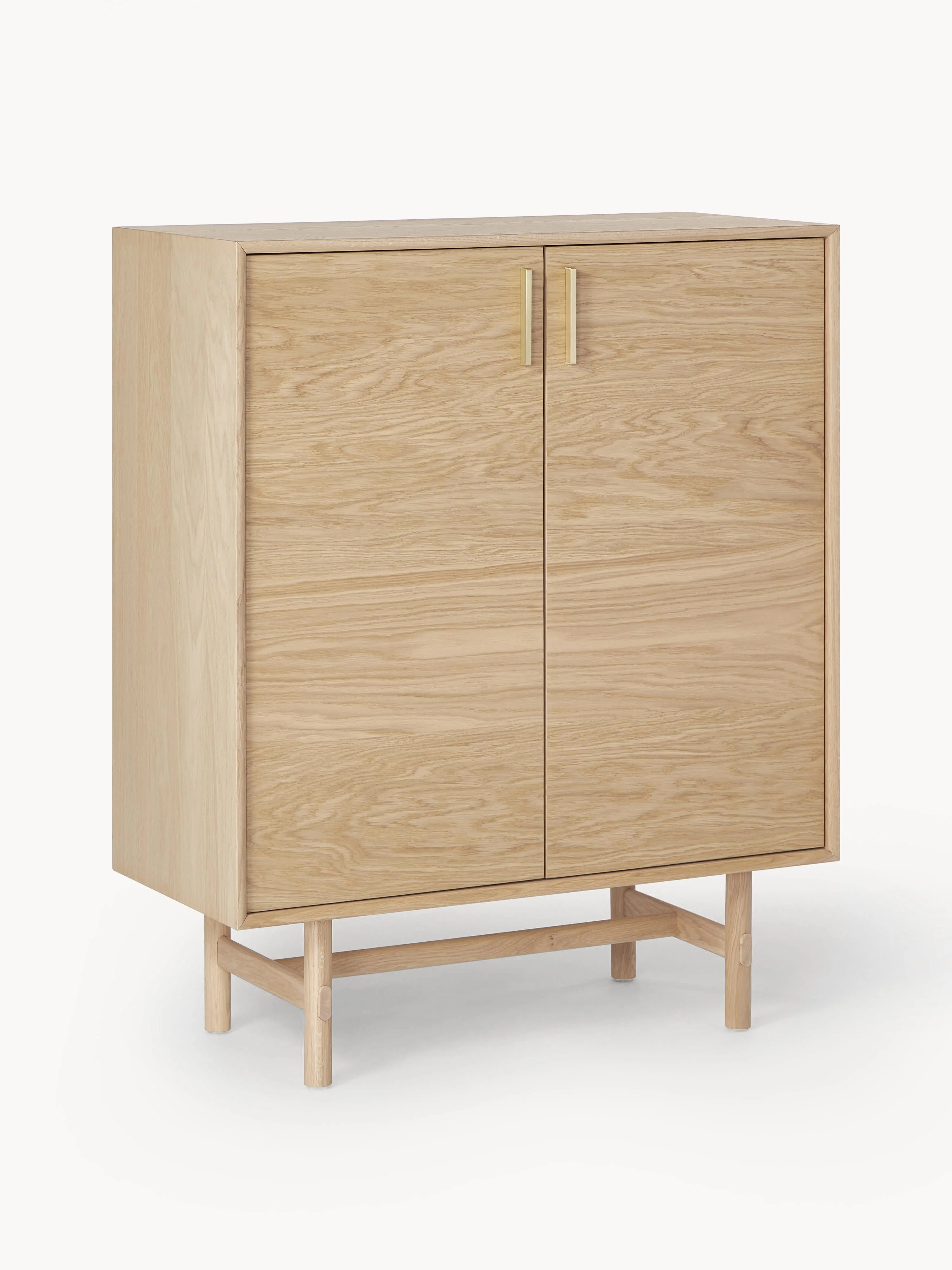 Highboard Diana aus Eichenholz