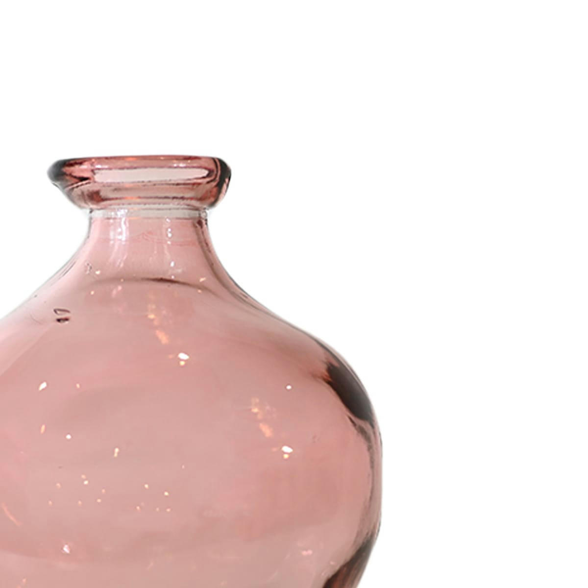 SCANDIC - Vase en verre recyclé Petale 18 cm