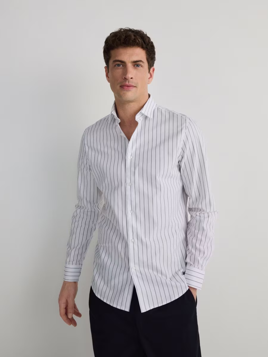 Striped Slim Fit Shirt