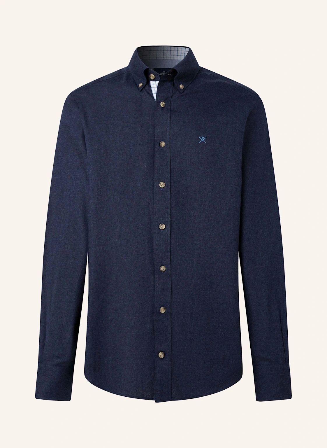 HACKETT LONDON Freizeithemd FLANNEL MULTI TRIM