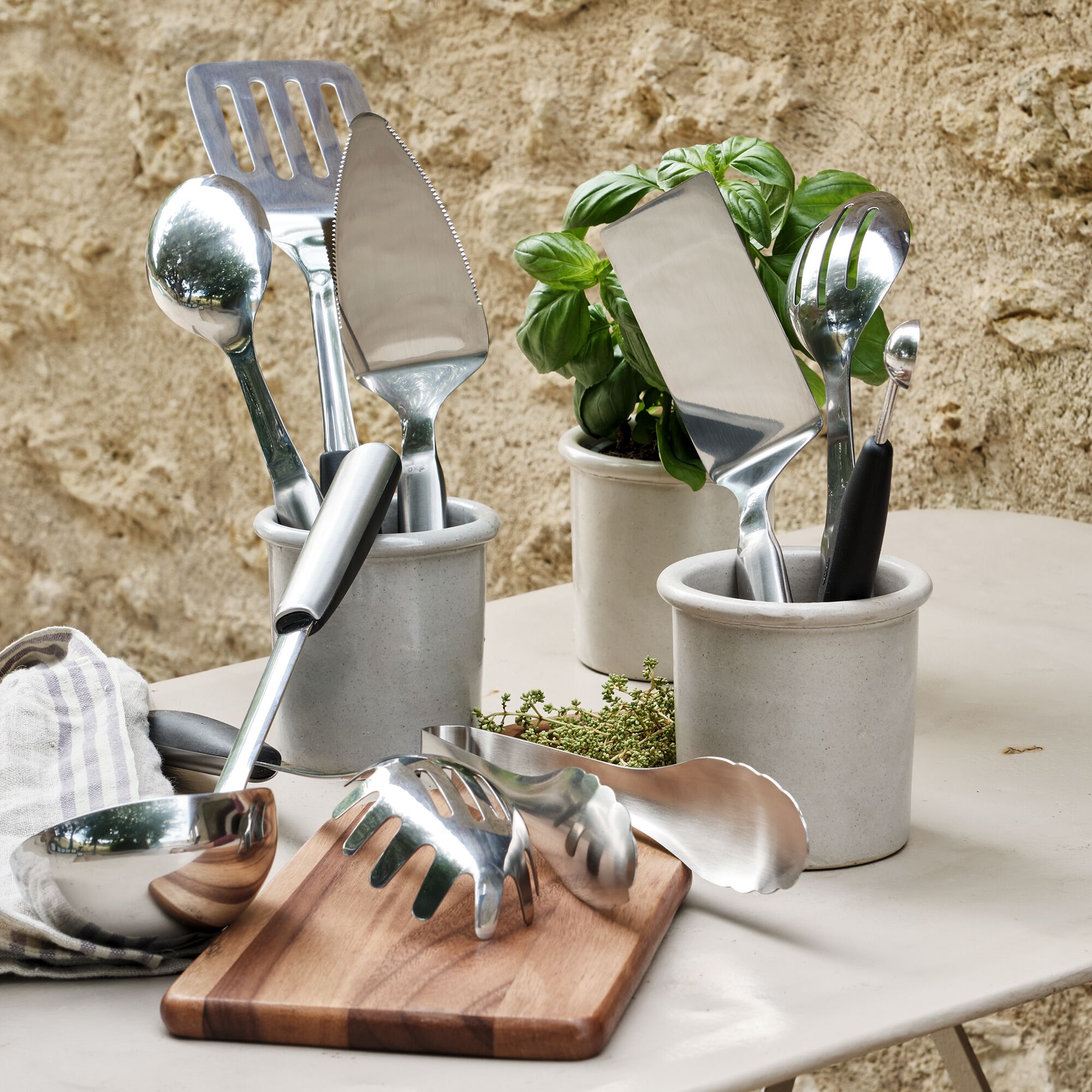 OXO - Pelle à tarte en inox - gris métallisé