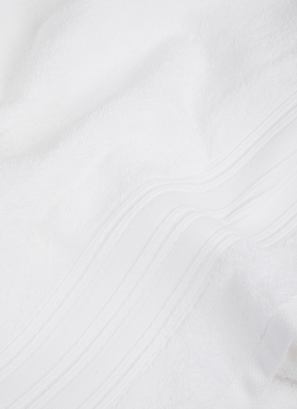 SERVIETTE INVITÉE UNI EN COTON BIO BLANC