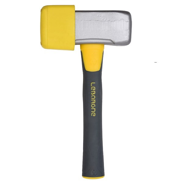 Massette pour bordures LEBORGNE Nanovib, manche 31 cm, tête 3 kg réf. 127339