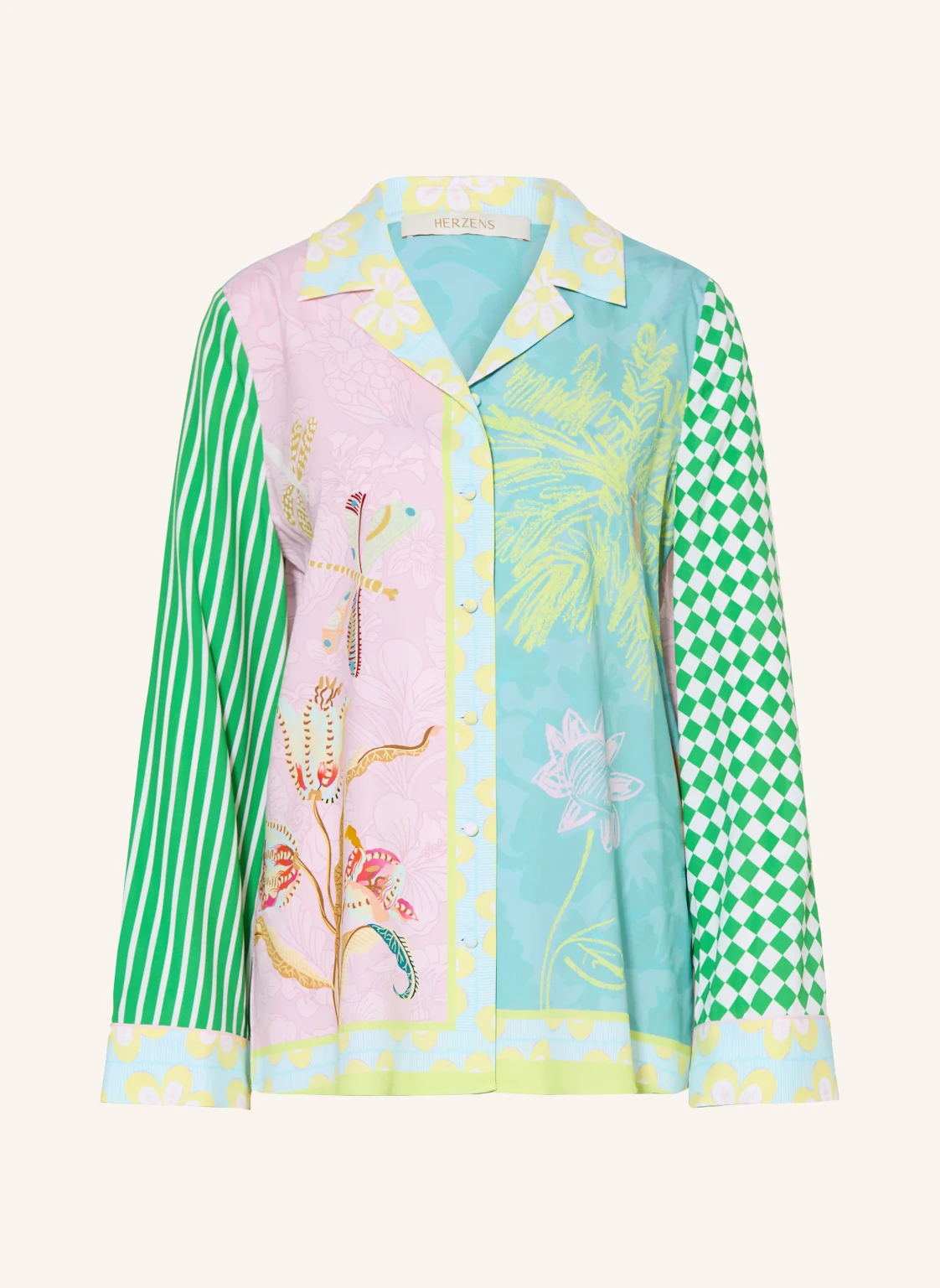 HERZENS Seidenbluse