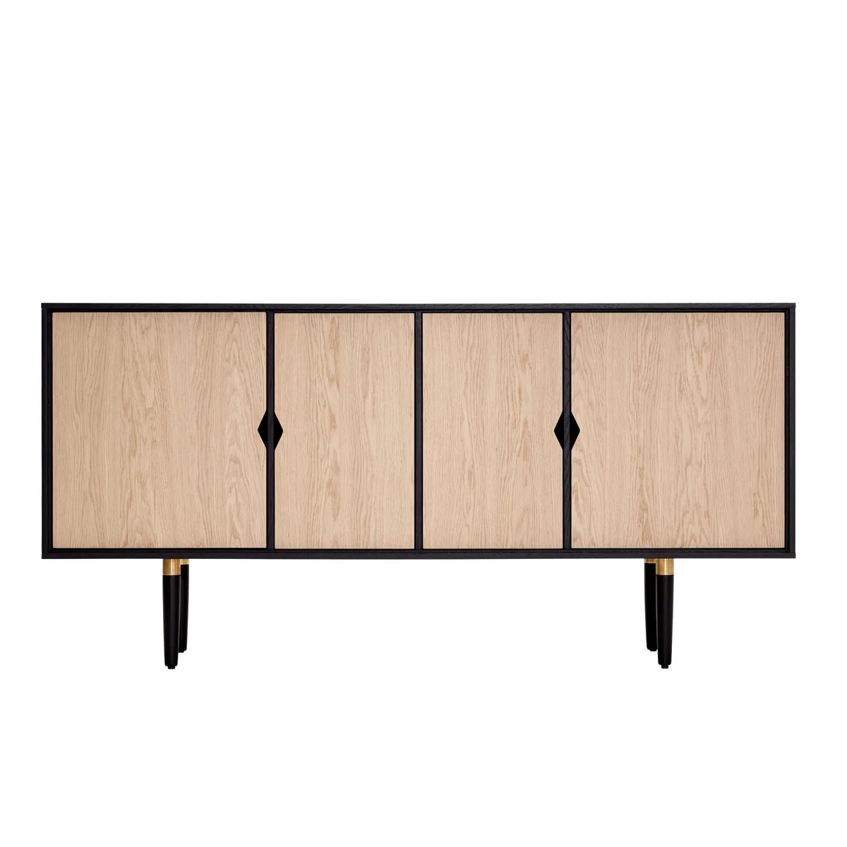 Andersen Furniture - Unique´s Sideboard 163 x 43 x 80 cm, Eiche / schwarz