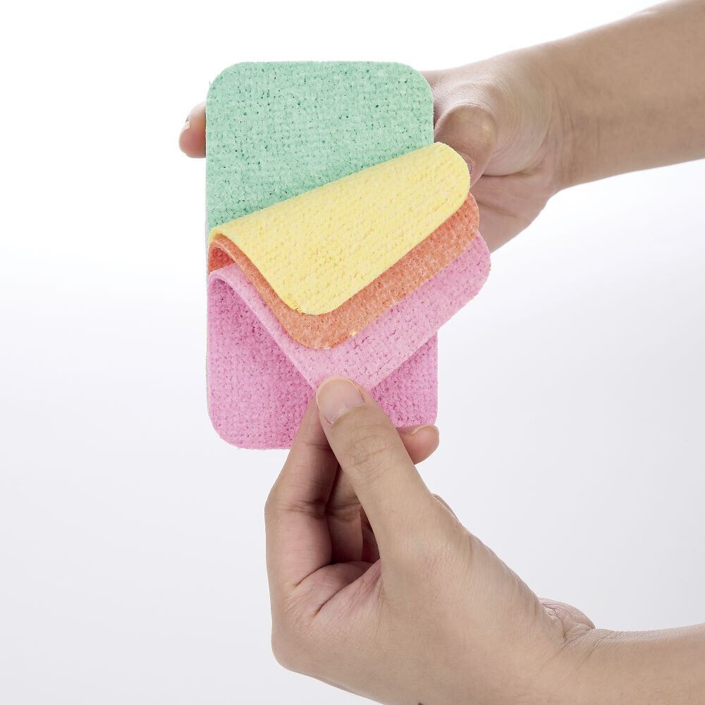 éponge microfibre à 12 couches 12x7cm