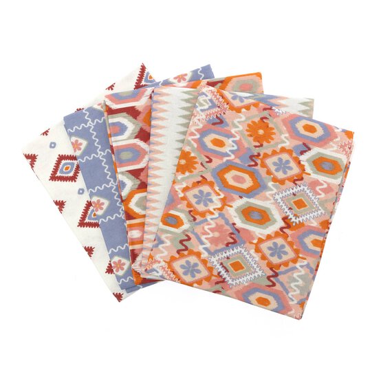 Woven Revival Cotton Fat Quarters 5 Pack