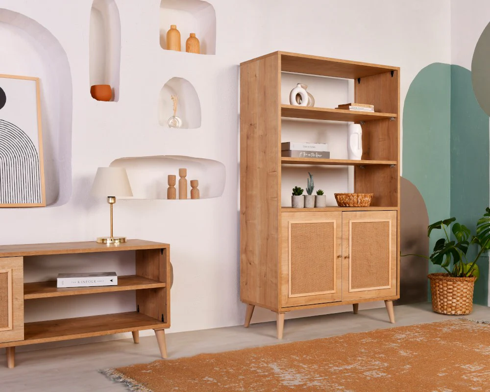Wandkast Serenity rotan