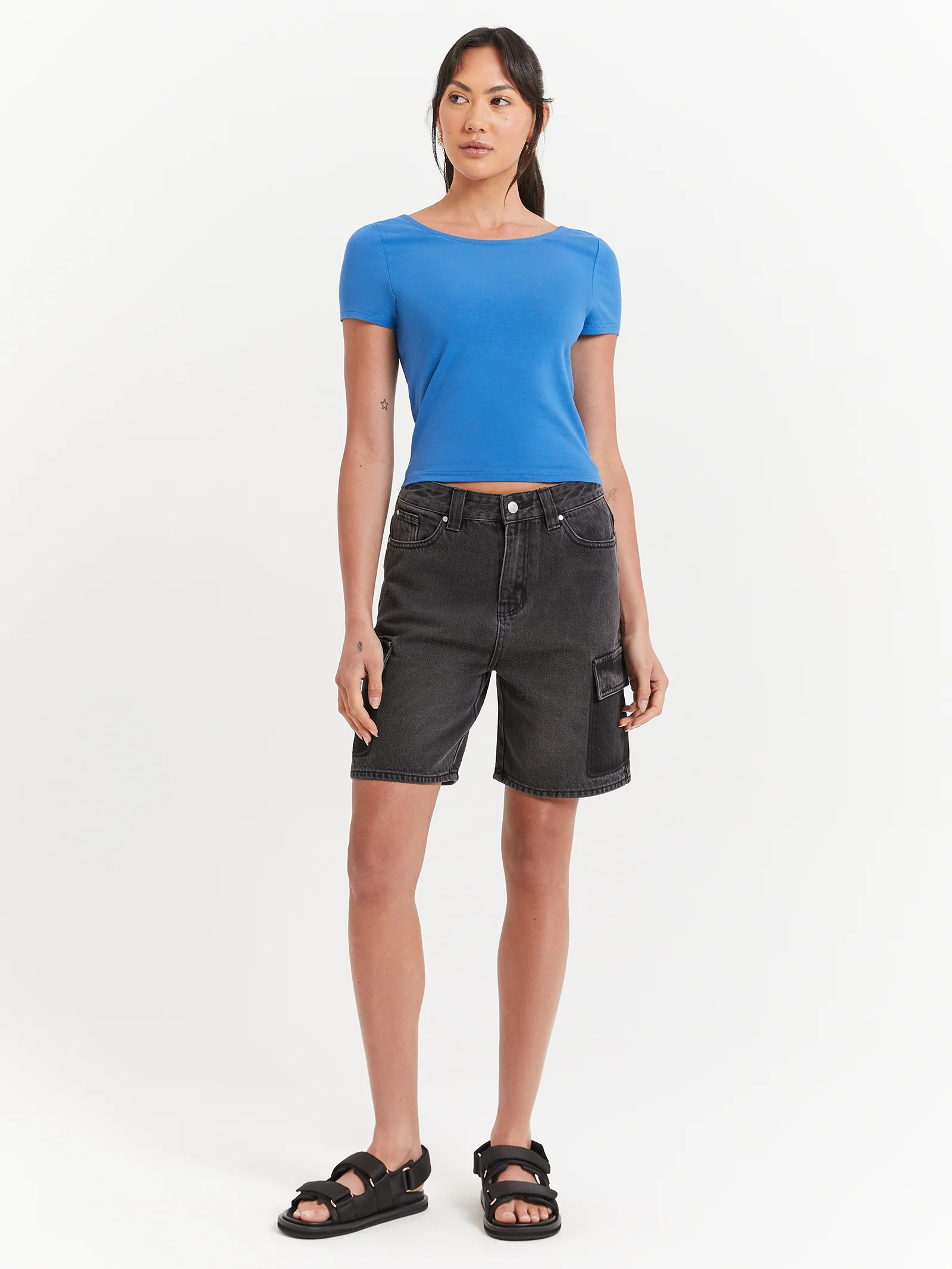 Allegra Scoop Back T-Shirt