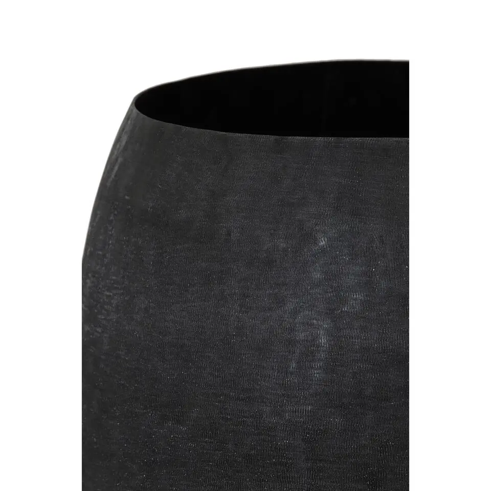 Bloempot Genoli - Zwart - &Oslash;39cm