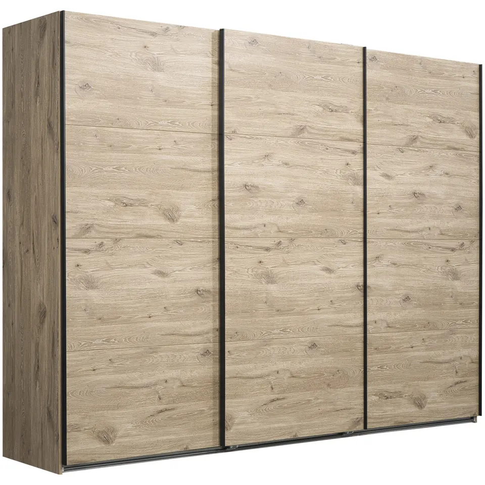 Schuifdeurkast Dex XL - eikenkleur - 208x270x65 cm