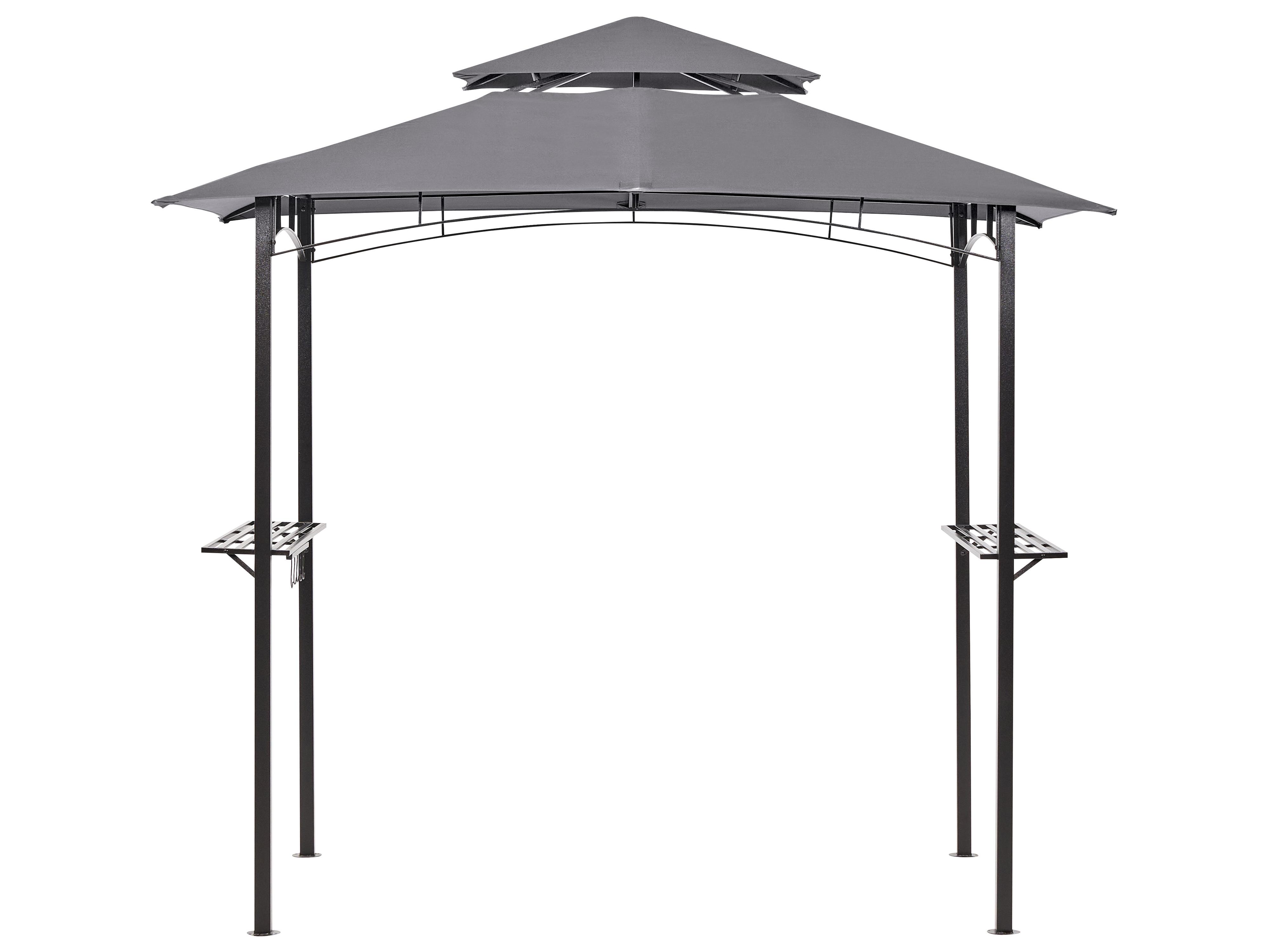 Gazebo NARO Metal 240 cm 148 cm Grey