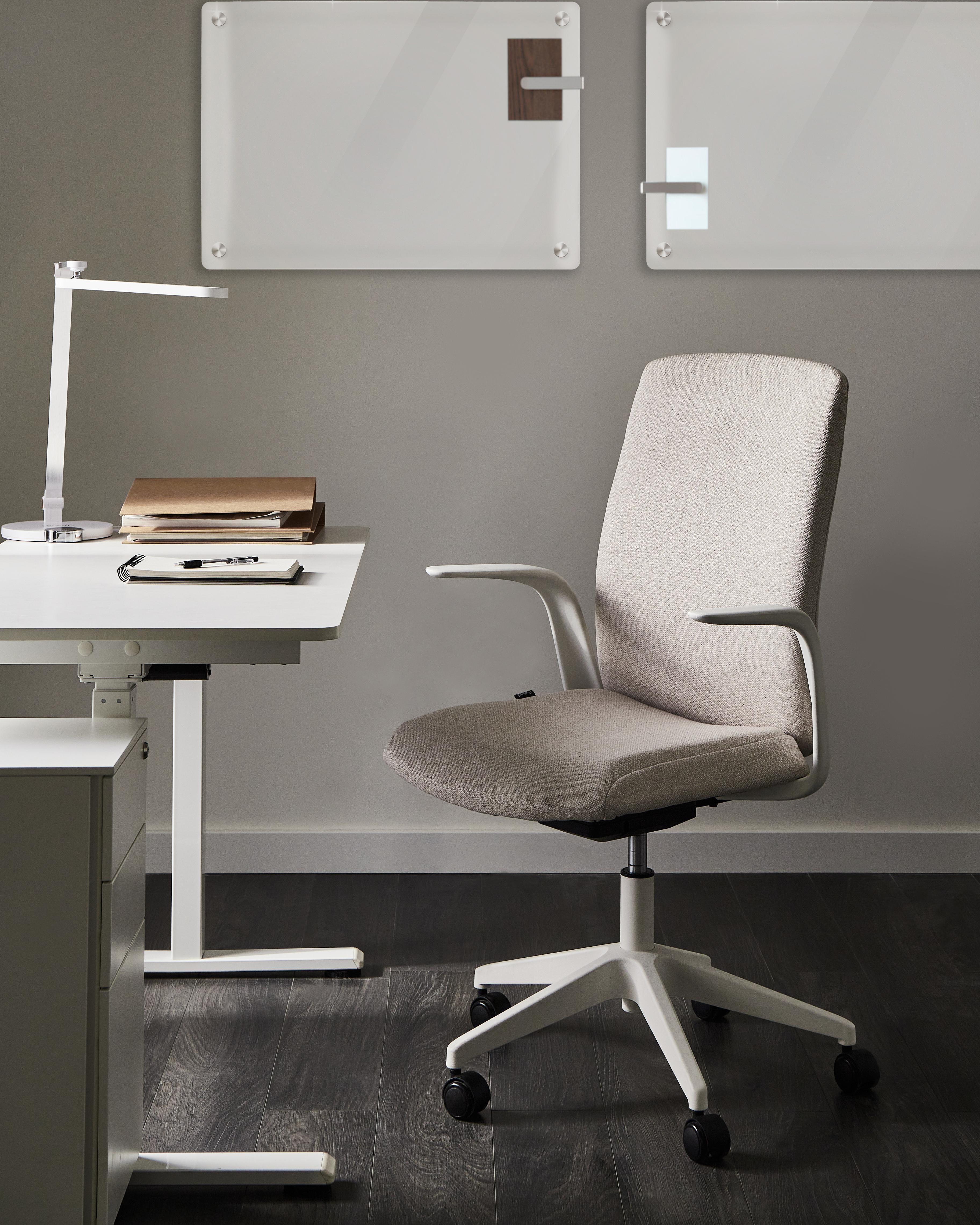 Office Chair CAPTAIN Fabric Beige
