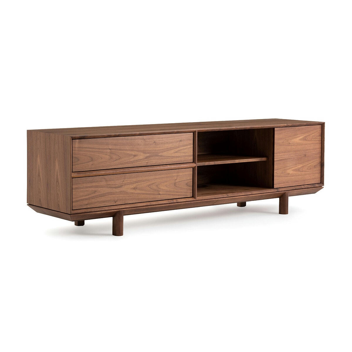 Meuble TV noyer, Gloria design E. Gallina