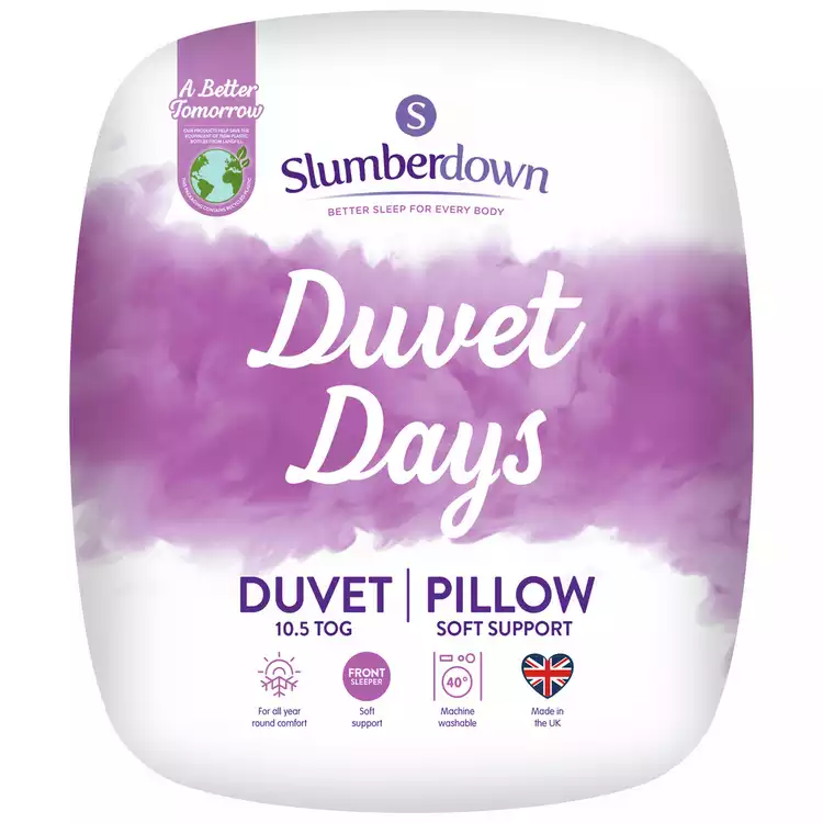 Slumberdown Duvet Days 10.5 Tog Duvet and Pillow Set -Single