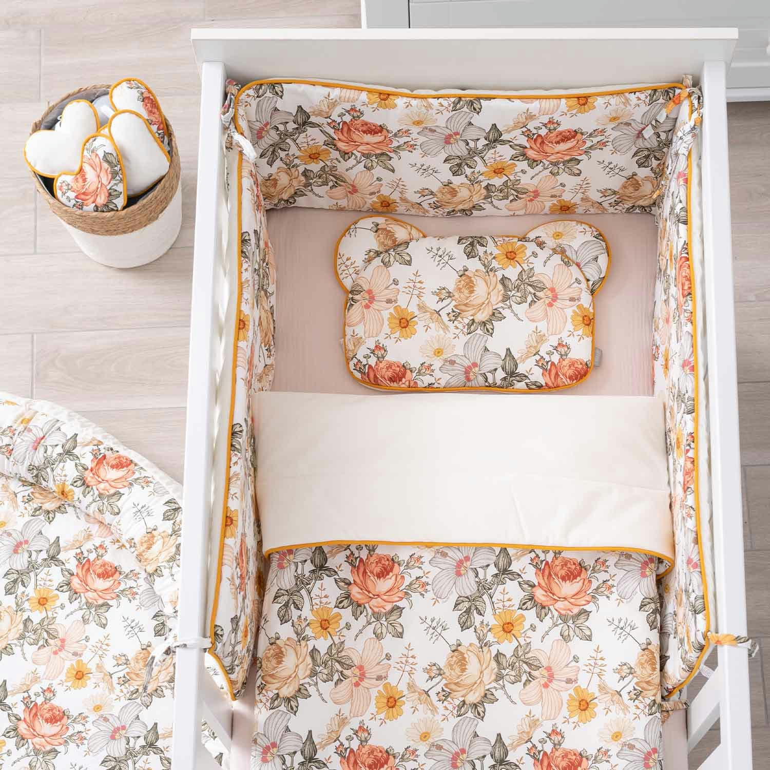 NÉO VINTAGE - Oreiller coussin plat réversible