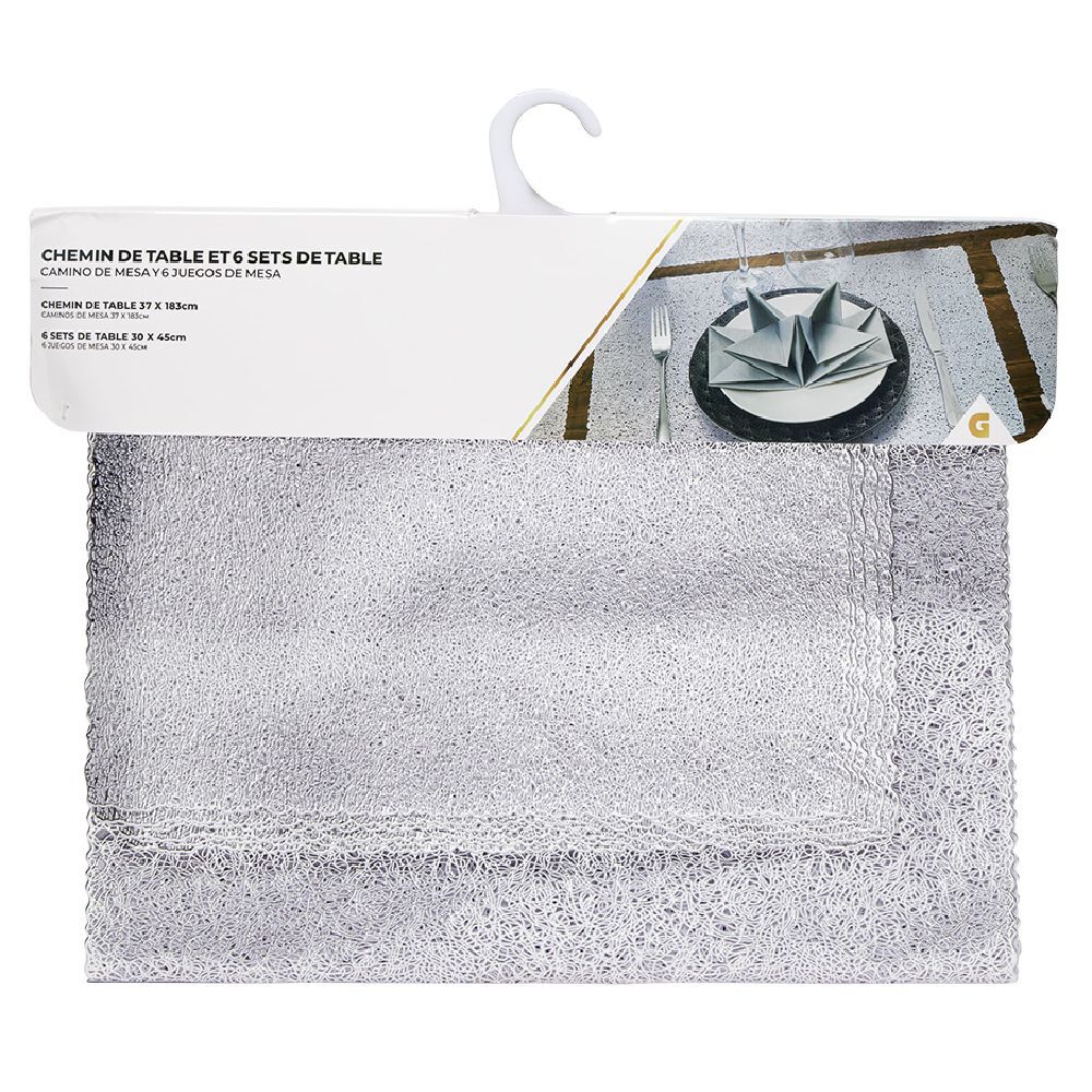 Chemin de table avec set x6