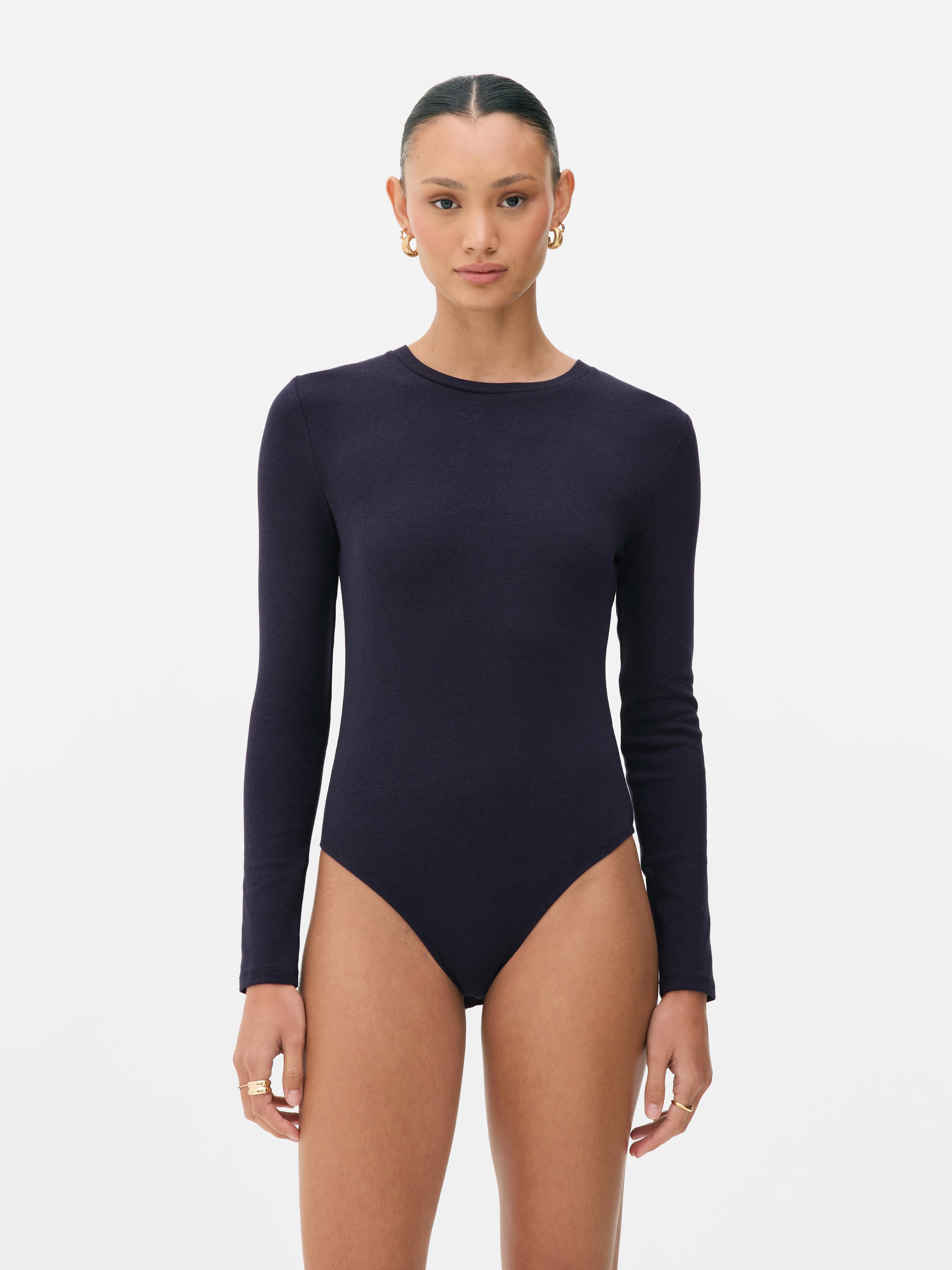 Soft Touch Ribbed Bodysuit