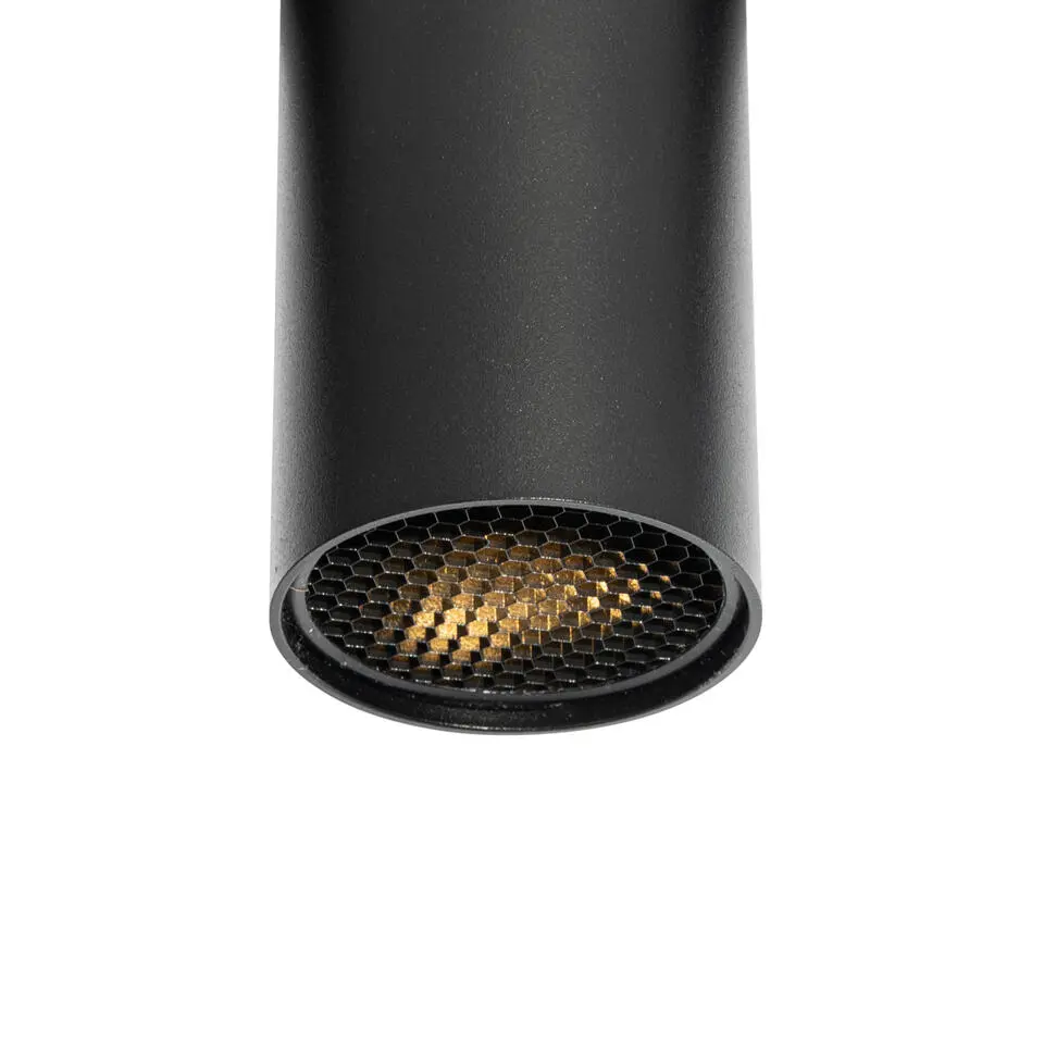 Qazqa railverlichting iconic zwart gu10