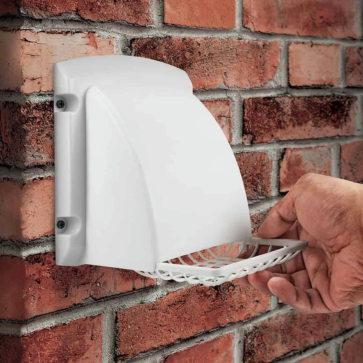 Dundas Jafine TD48PMKZW6 ProMax Dryer Vent Kit, UV-Resistant, 4-in x 8-ft Duct