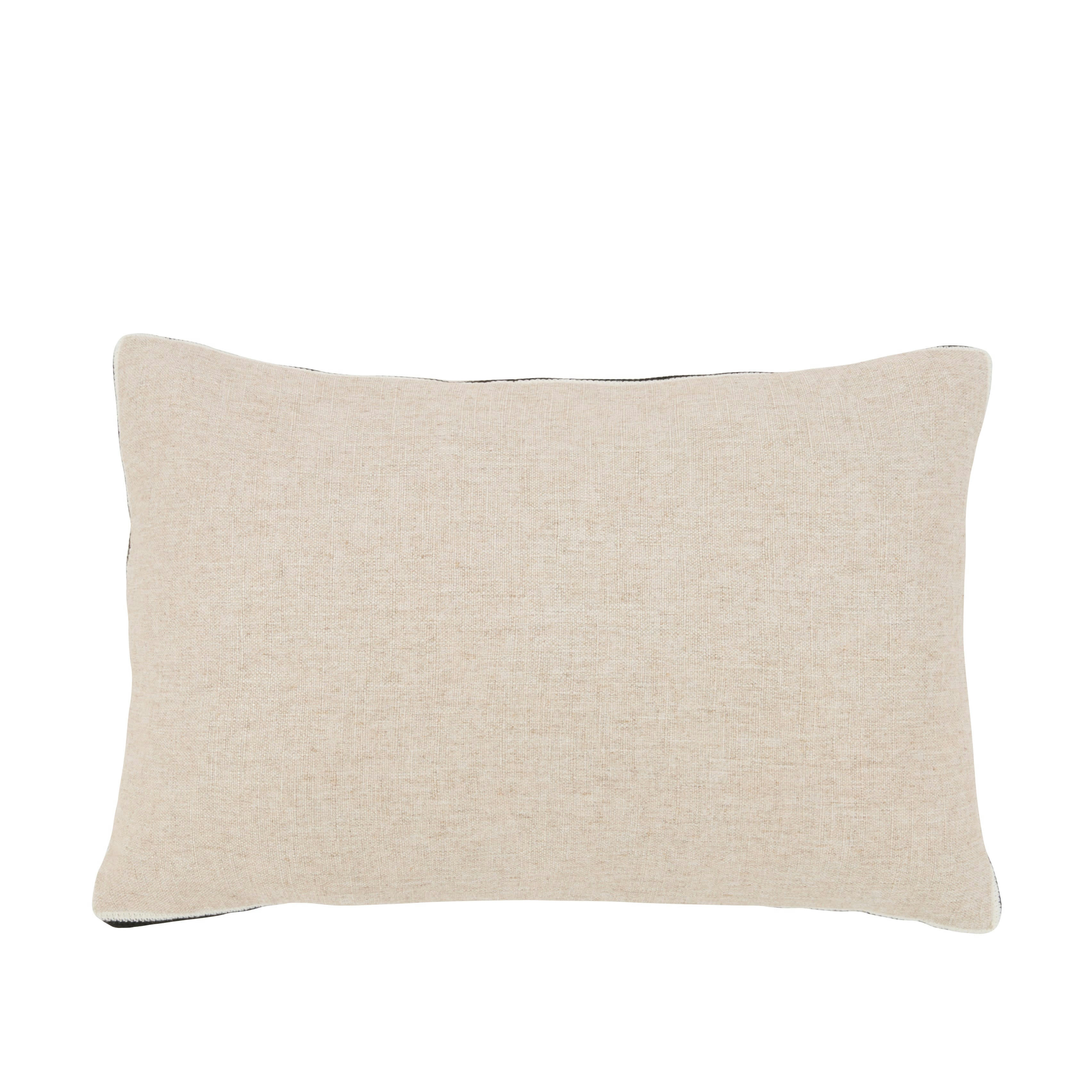 BERJA - Coussin beige 60x40