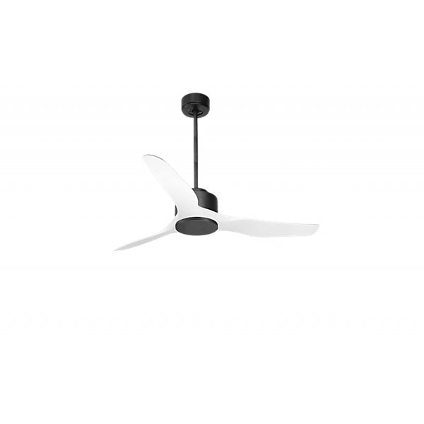 Modulo Regular Exterior - un ventilateur pour extérieur IP44, DC 127 cm Gris basalte pales abs blanc sans Lumière20 à 30 m²