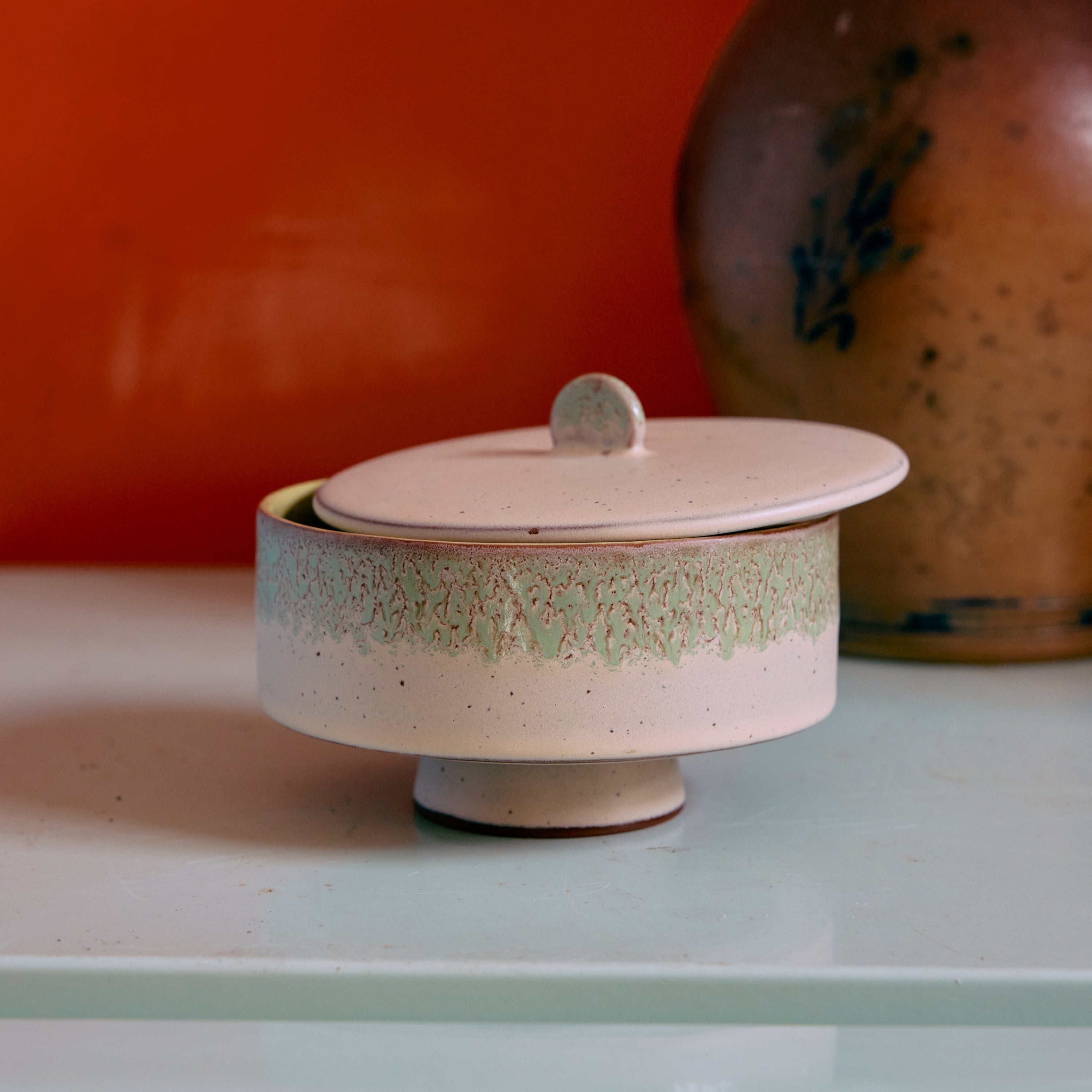 HKliving 70's Ceramics Bonbon Schaal - Petal
