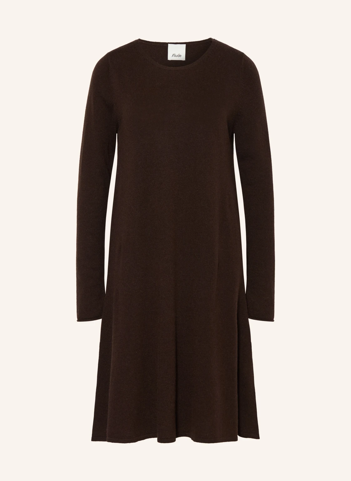 ALLUDE Strickkleid mit Cashmere