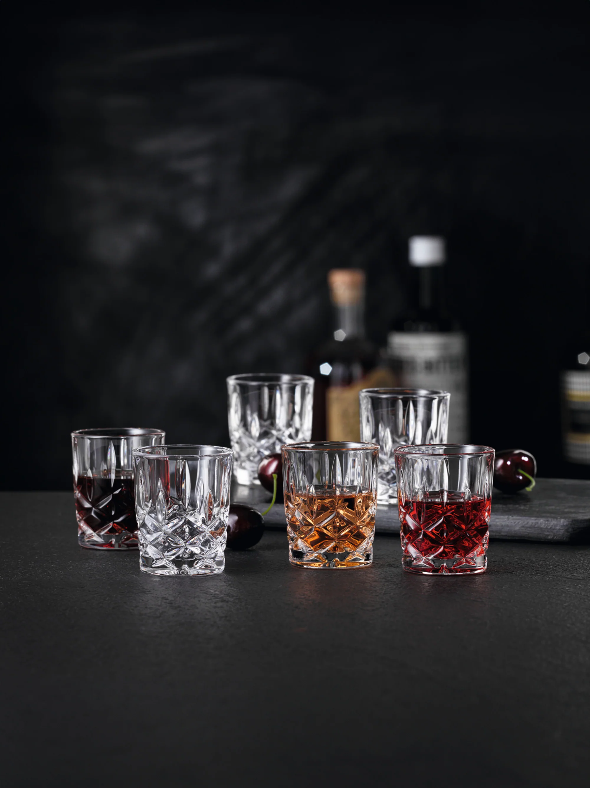 Kristall-Schnapsgläser Noblesse, 4er-Set