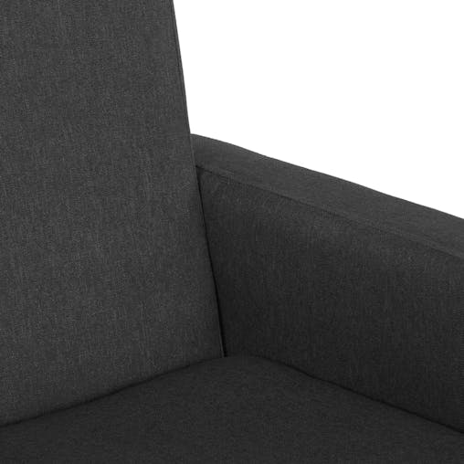 NNEVL Rocking Chair Black Fabric