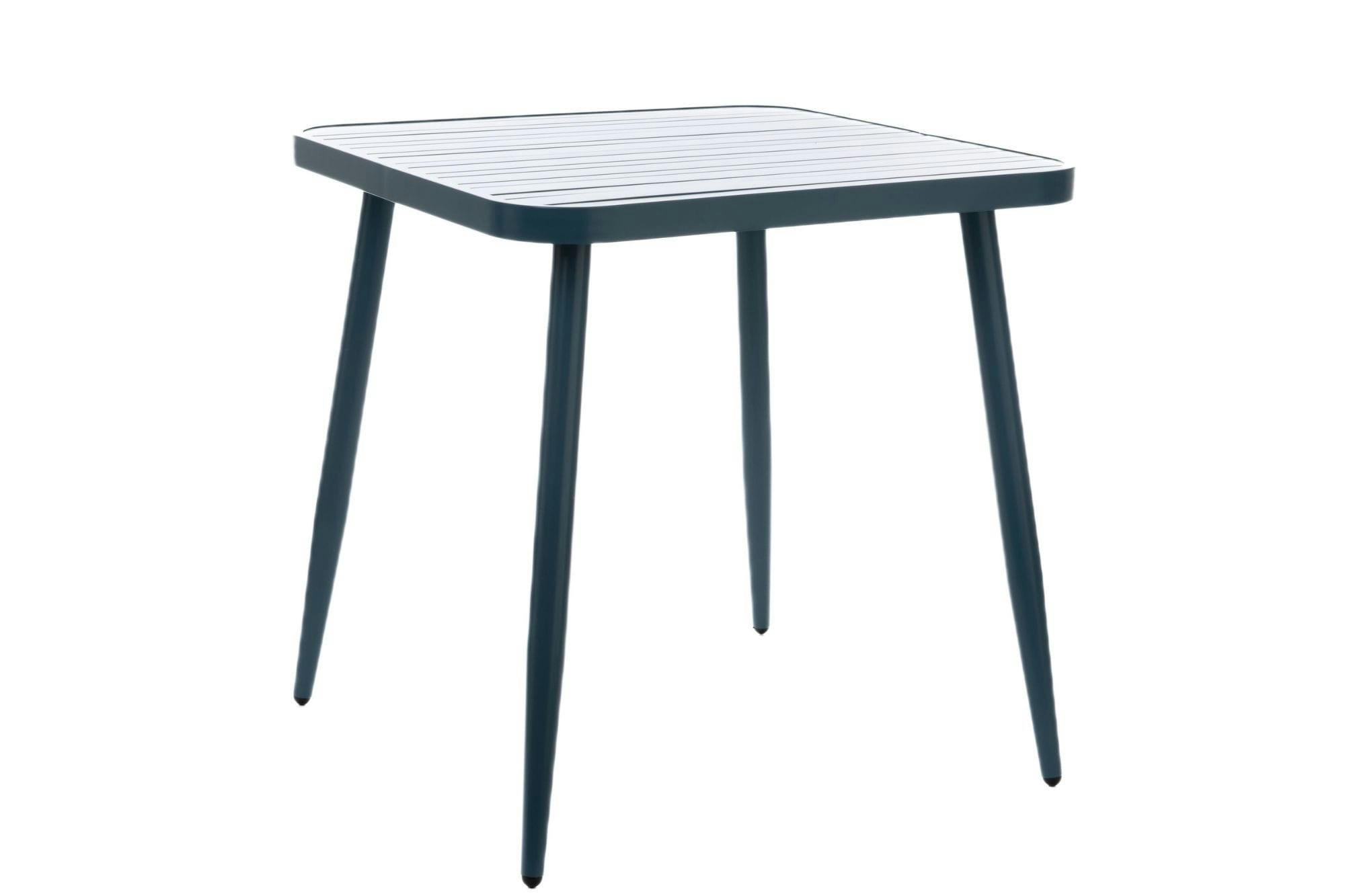 COQUELICOT - Table de jardin carrée en aluminium L75