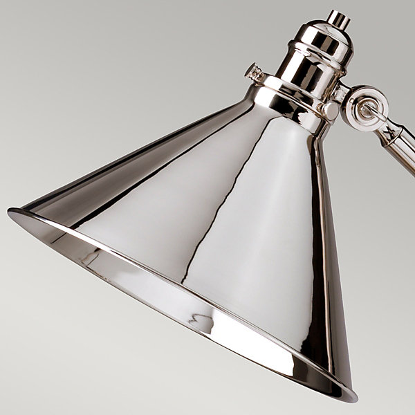 Elstead Provence - Lampadaire à 1 lumière, nickel poli, E27