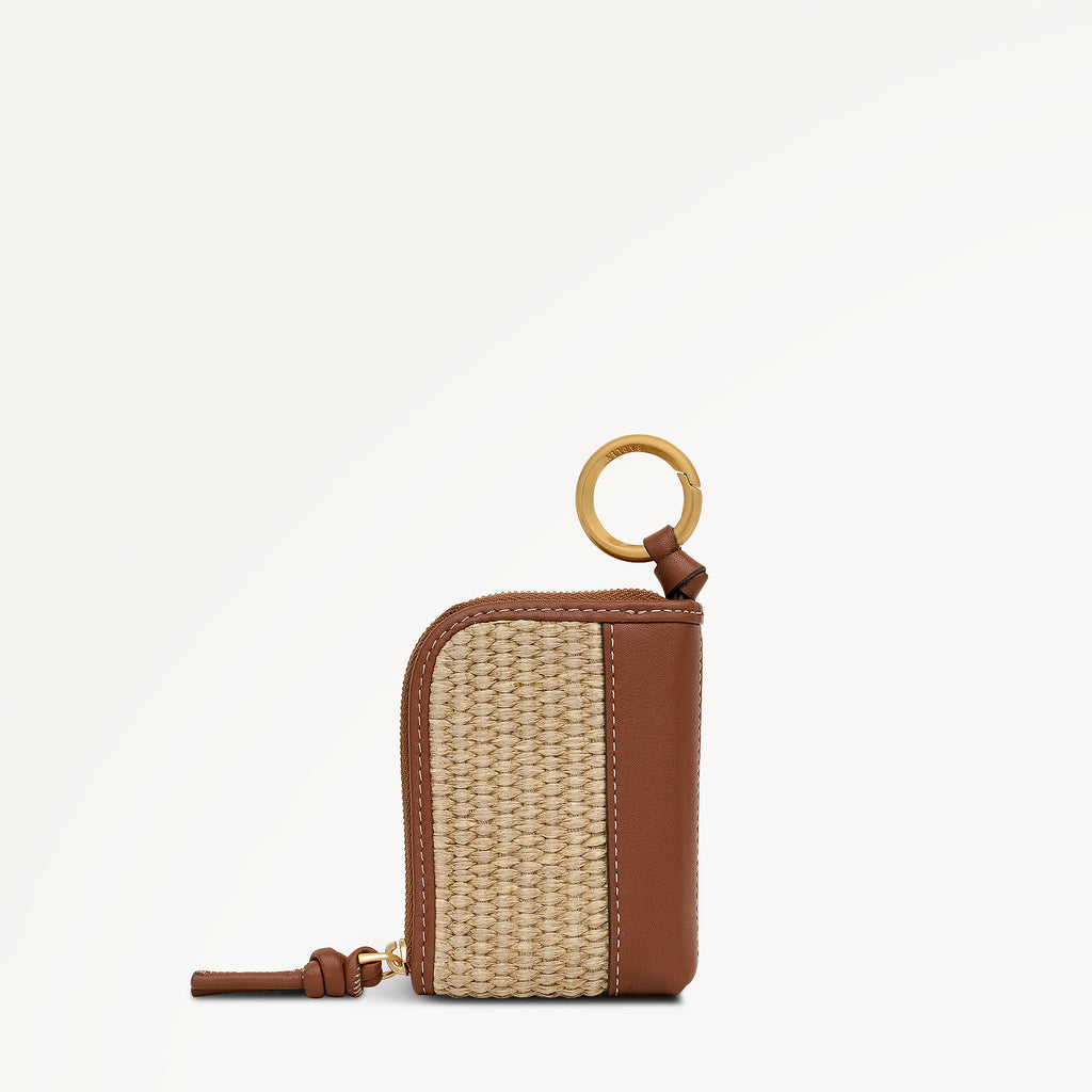 Golden Lane - Raffia - Small Bag Charm