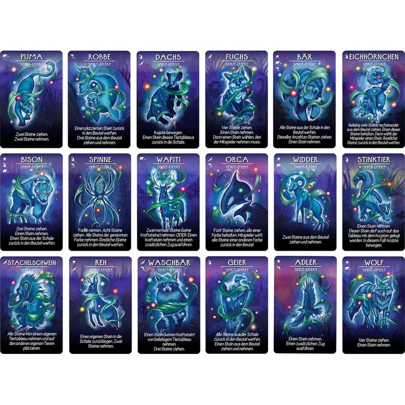 Brettspiel Spirits of the Wild